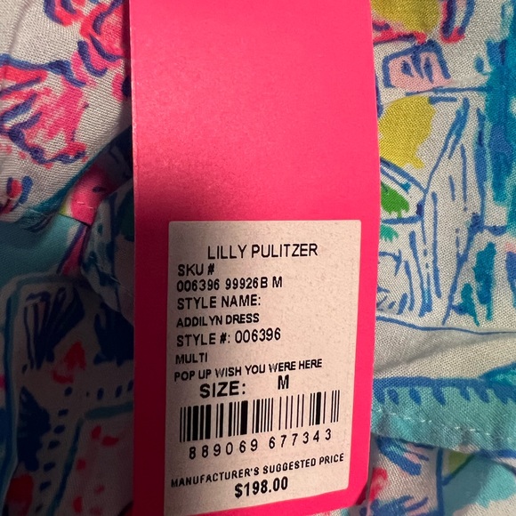 Lilly Pulitzer dress size medium, to short for me - Picture 2 of 2